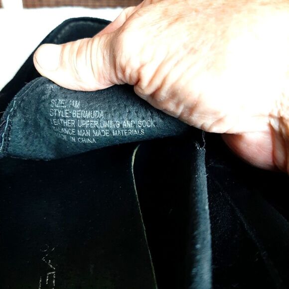 STUDIO SPIGA‎  Black Suede Mens   Leather  Driving Shoes 11 M - Picture 4 of 10